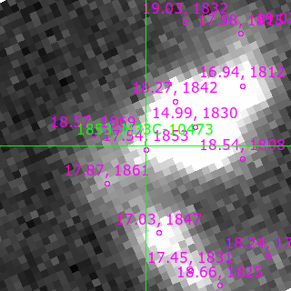 M33C-10473 in filter B on MJD  60506.360
