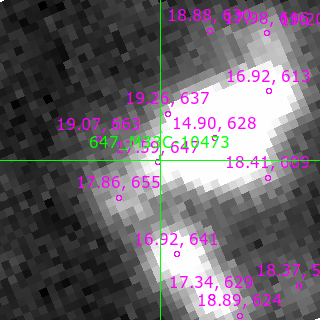 M33C-10473 in filter B on MJD  60556.260