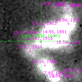 M33C-10473 in filter B on MJD  60556.260