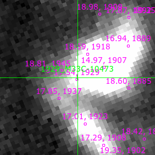 M33C-10473 in filter B on MJD  60612.150