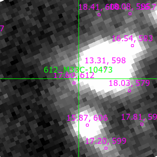 M33C-10473 in filter I on MJD  60529.360