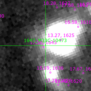 M33C-10473 in filter I on MJD  60651.160