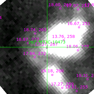 M33C-10473 in filter R on MJD  58695.360