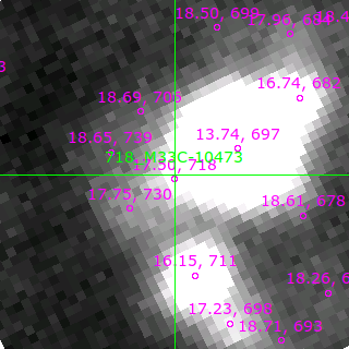 M33C-10473 in filter R on MJD  59904.120