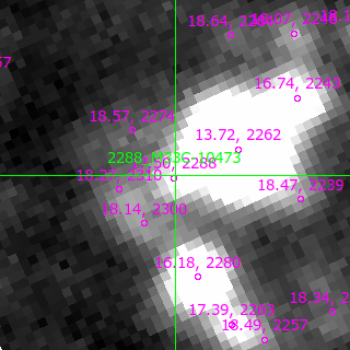 M33C-10473 in filter R on MJD  60172.380