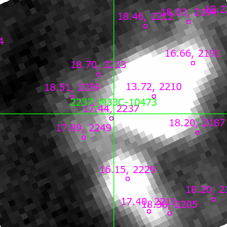 M33C-10473 in filter R on MJD  60261.120