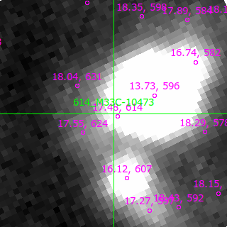 M33C-10473 in filter R on MJD  60262.140