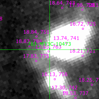 M33C-10473 in filter R on MJD  60556.260