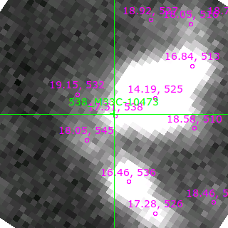 M33C-10473 in filter V on MJD  58312.390