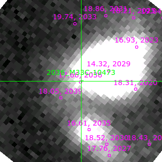 M33C-10473 in filter V on MJD  58373.150