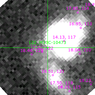 M33C-10473 in filter V on MJD  58672.390