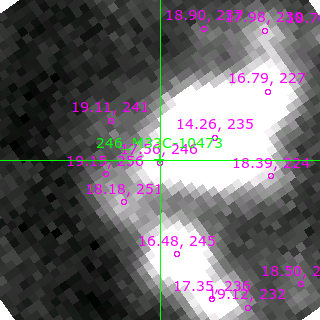 M33C-10473 in filter V on MJD  58784.120