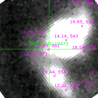 M33C-10473 in filter V on MJD  58812.210