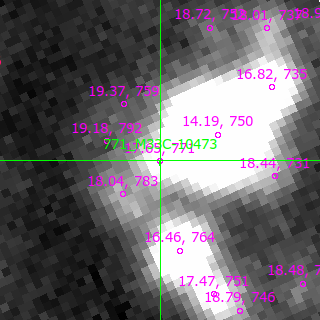 M33C-10473 in filter V on MJD  60292.190