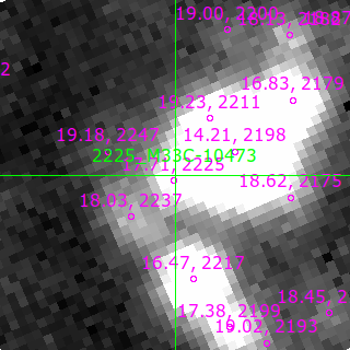 M33C-10473 in filter V on MJD  60556.260