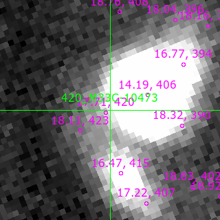 M33C-10473 in filter V on MJD  60594.110