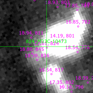 M33C-10473 in filter V on MJD  60651.160