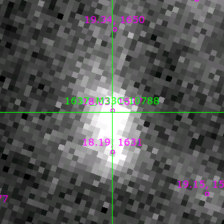 M33C-10788 in filter B on MJD  57634.340
