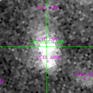 M33C-10788 in filter B on MJD  60290.150