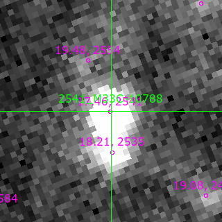 M33C-10788 in filter B on MJD  60651.140