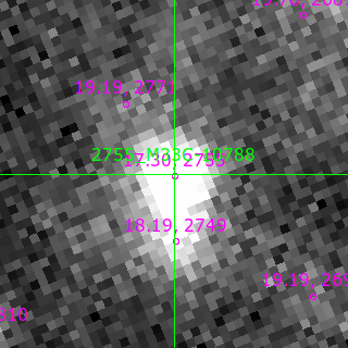 M33C-10788 in filter V on MJD  60612.140