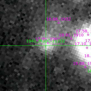 M33C-11332 in filter B on MJD  57964.350