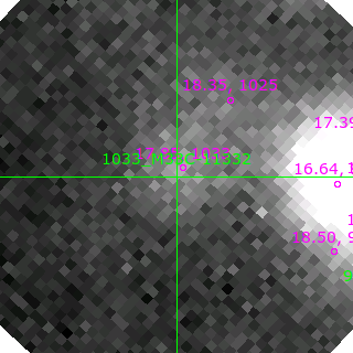 M33C-11332 in filter B on MJD  58420.080