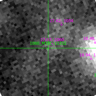 M33C-11332 in filter I on MJD  60227.120