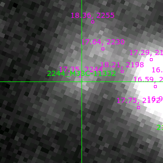 M33C-11332 in filter R on MJD  57964.350