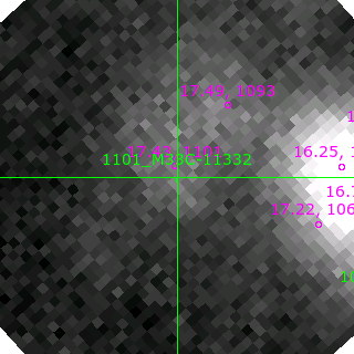 M33C-11332 in filter R on MJD  58672.390