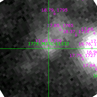 M33C-11332 in filter R on MJD  59081.300