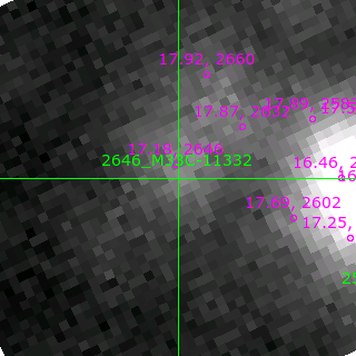 M33C-11332 in filter R on MJD  59851.130