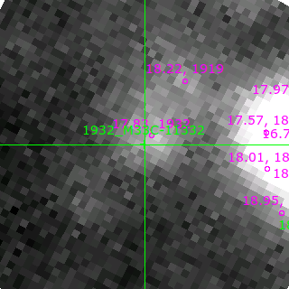 M33C-11332 in filter V on MJD  58103.160