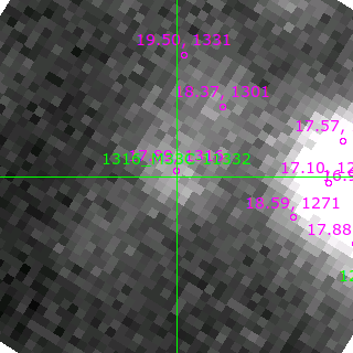 M33C-11332 in filter V on MJD  58316.380