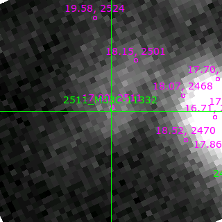 M33C-11332 in filter V on MJD  59854.220