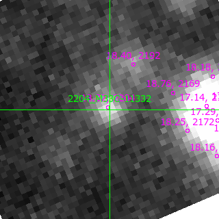 M33C-11332 in filter V on MJD  60342.090