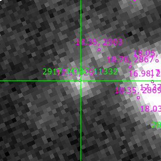 M33C-11332 in filter V on MJD  60529.360