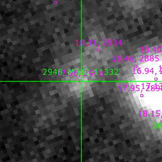 M33C-11332 in filter V on MJD  60651.140