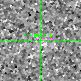 M33C-1141 in filter B on MJD  60592.130