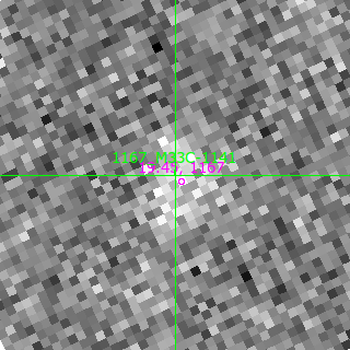 M33C-1141 in filter V on MJD  60262.180
