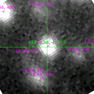 M33C-12559 in filter V on MJD  59081.260