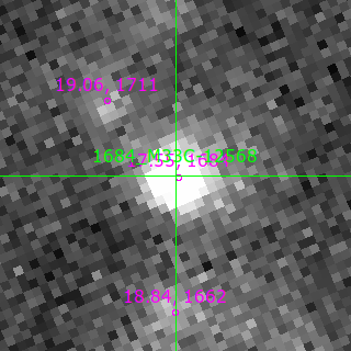M33C-12568 in filter B on MJD  60556.260
