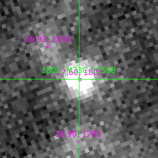 M33C-12568 in filter B on MJD  60651.160