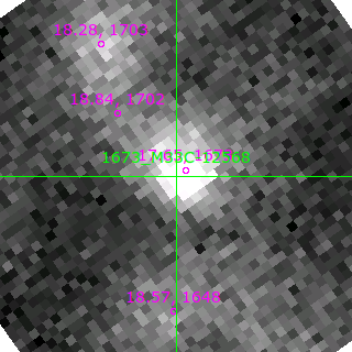 M33C-12568 in filter V on MJD  58812.220