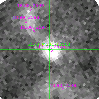 M33C-12568 in filter V on MJD  59056.380