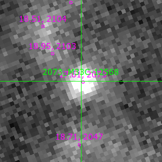 M33C-12568 in filter V on MJD  60651.160