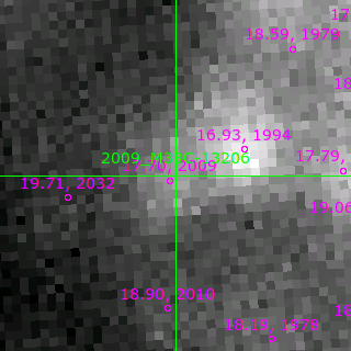 M33C-13206 in filter B on MJD  56976.180