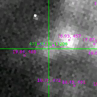 M33C-13206 in filter B on MJD  57634.360