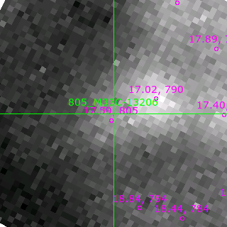 M33C-13206 in filter B on MJD  58073.190
