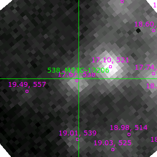 M33C-13206 in filter B on MJD  58695.360